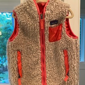 Toddler Patagonia Retro-X Vest in Pink 3t EUC